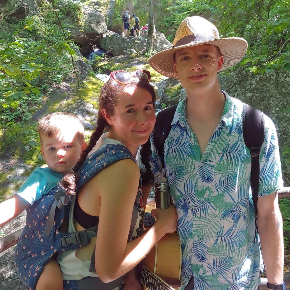 somewhere in the Blue Ridge Mountains