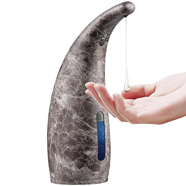 PAOPOW Automatic Soap Dispenser, Touchless Soap Dispenser 300ml, Auto Infrared Motion Sensor Soap Dispenser, Hands-Free Dish Auto Soap Dispenser for Bathroom Kitchen Hotel Restaurant