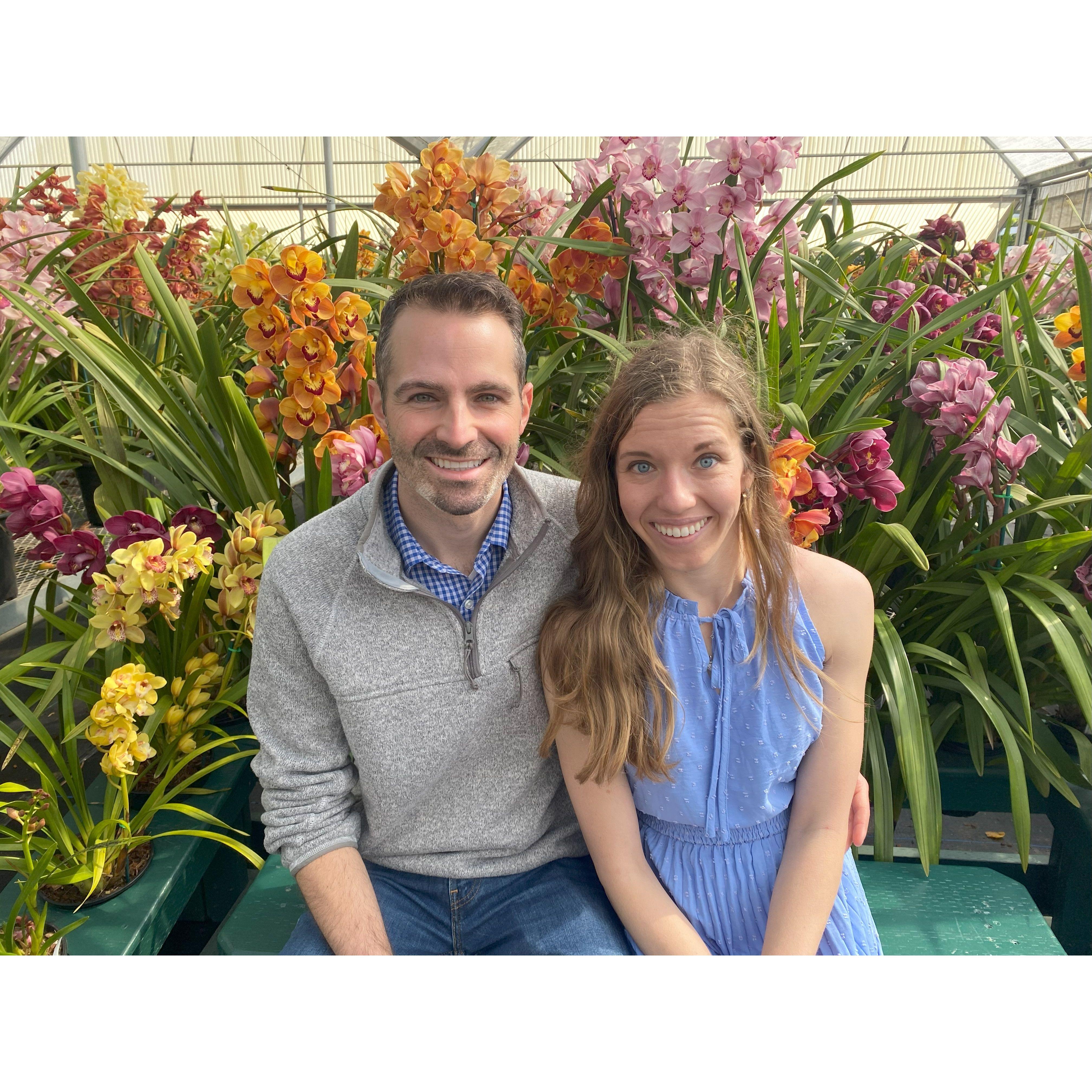 The Carlsbad Flower Fields- the day we toured our wedding venue!