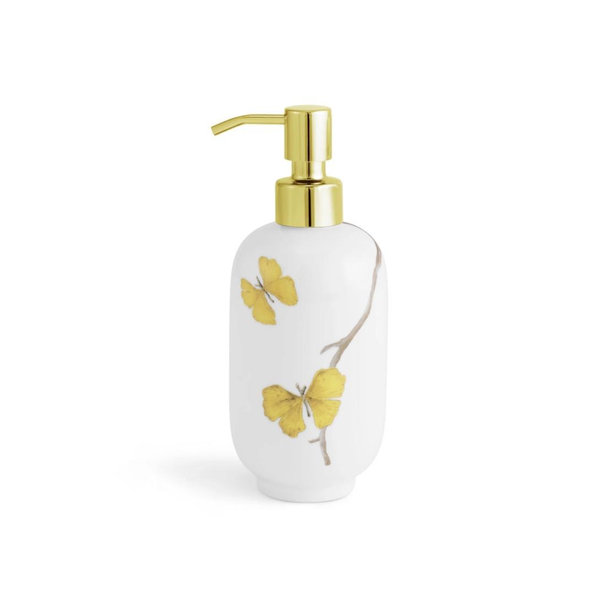 Soap Dispenser- Butterfly Ginkgo