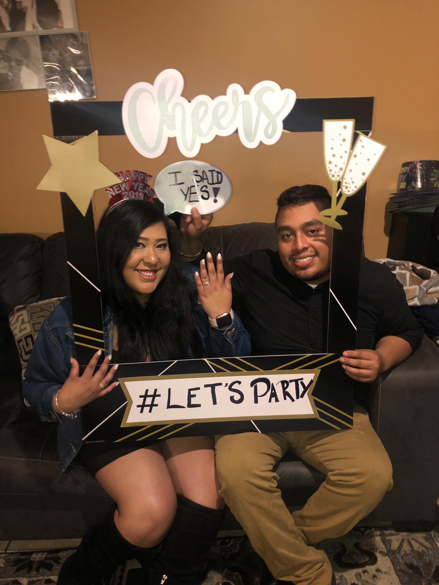 First New Years Engaged ❤️