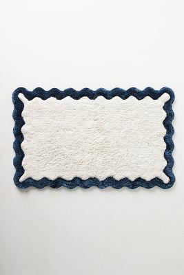 Maeve by Anthropologie Scalloped Bath Mat