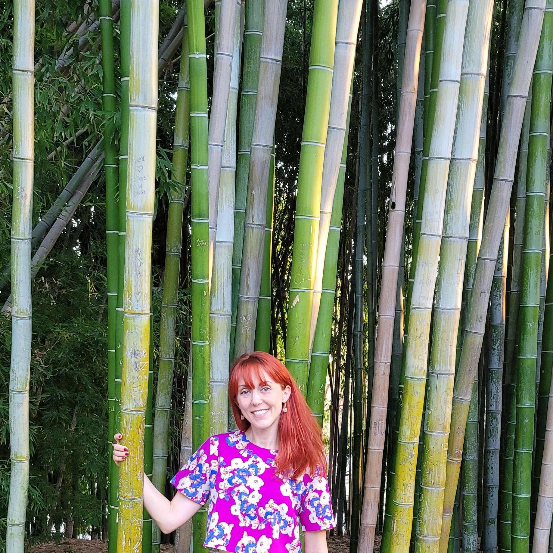Erin on Oct 19, the day Jayk first said "I love you". At the Arboretum, the place we're getting married!