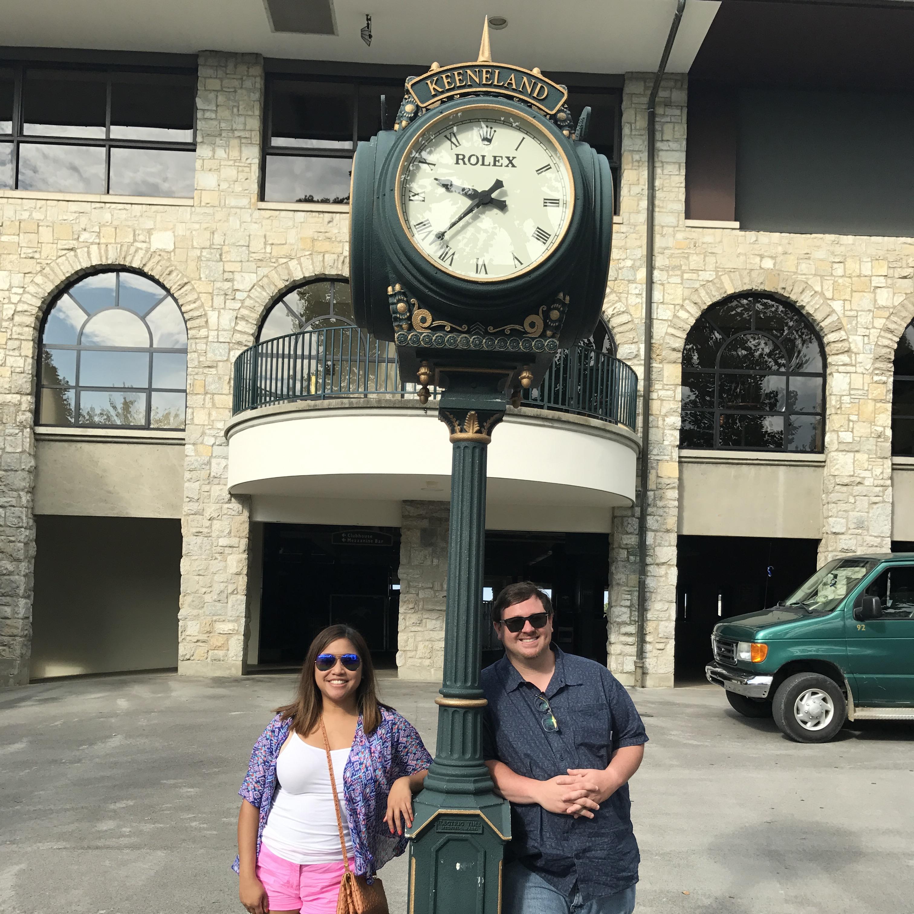 Kentucky trip visiting the horse auction at Keeneland!