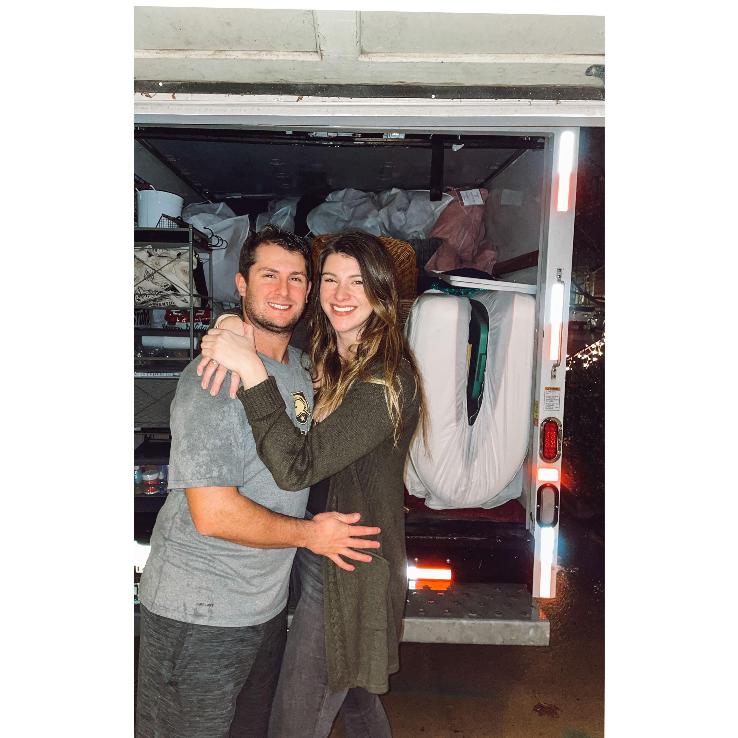 1.1.22 - All packed up and ready to move to Savannah!