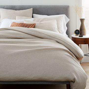 Hemp & Cotton Solid Duvet Cover & Shams