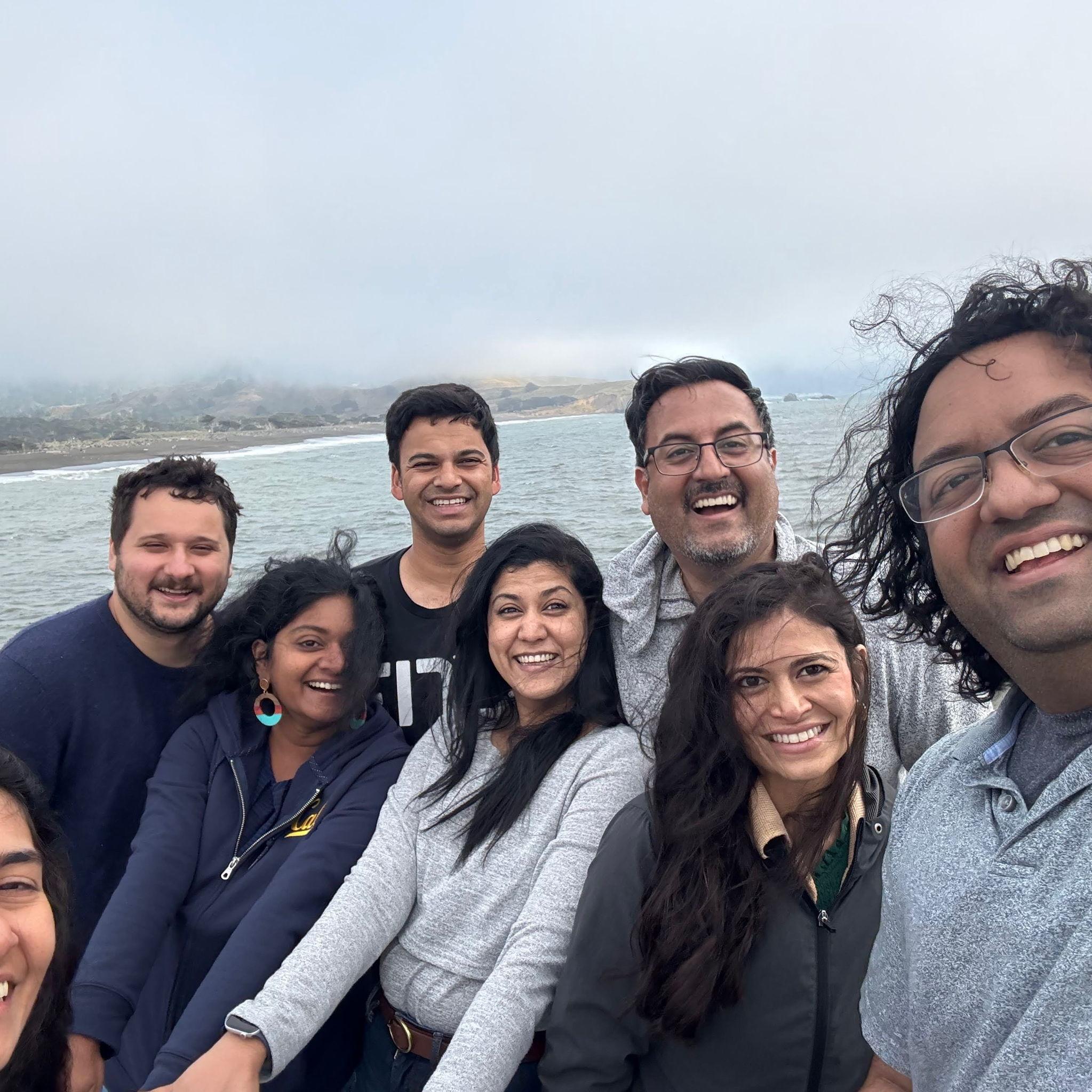 Sen family reunion in Pacifica, CA