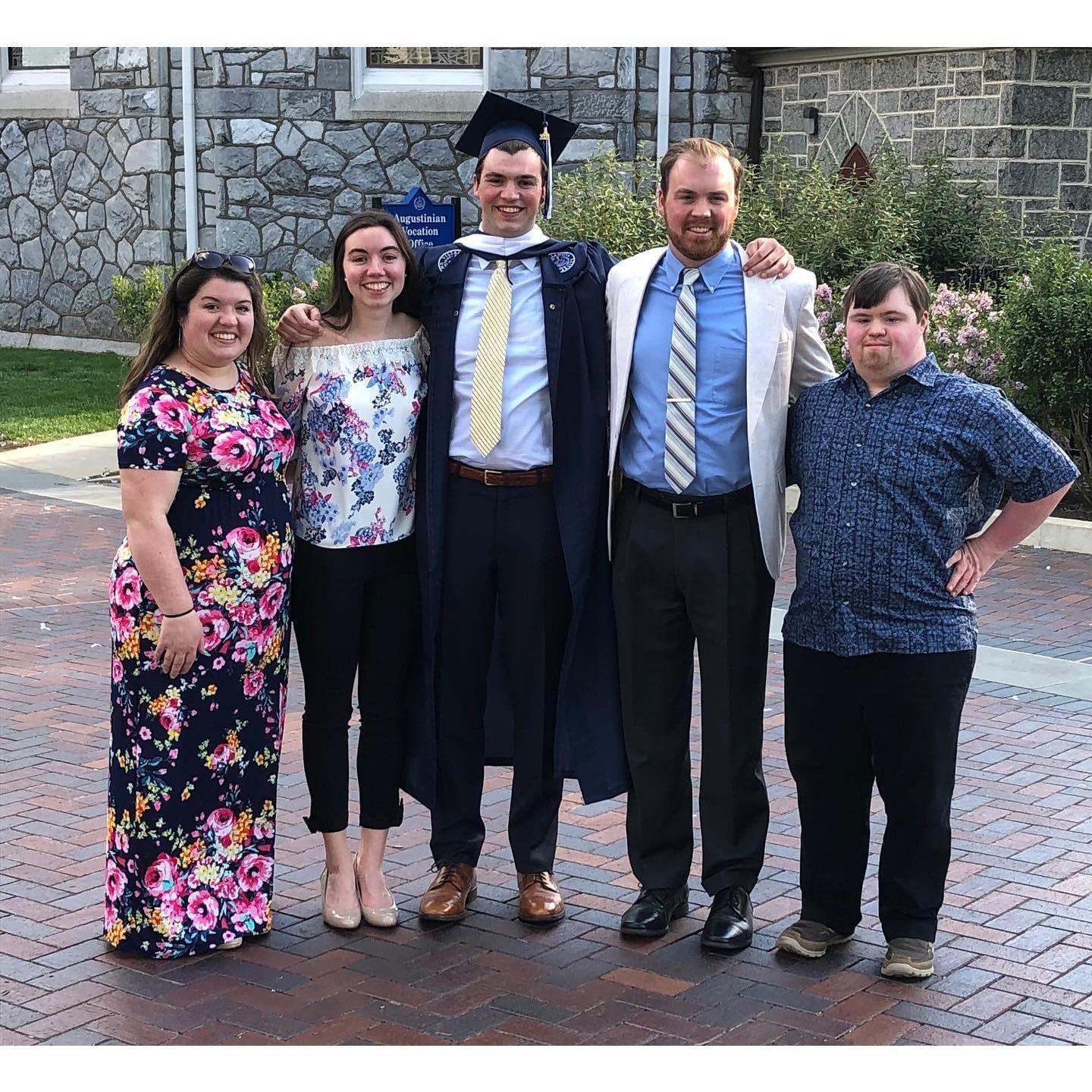Chris and his siblings