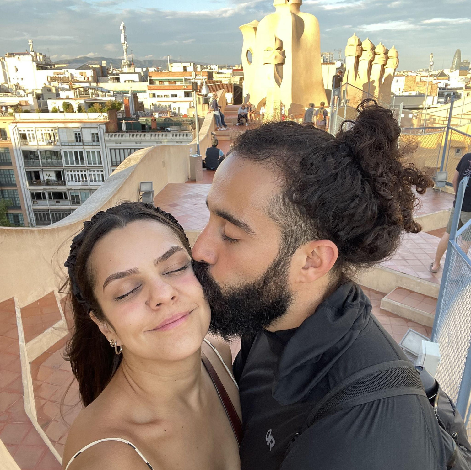 Visiting Casa Milà in Barcelona