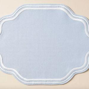 Madeline Embroidered Cotton Placemat