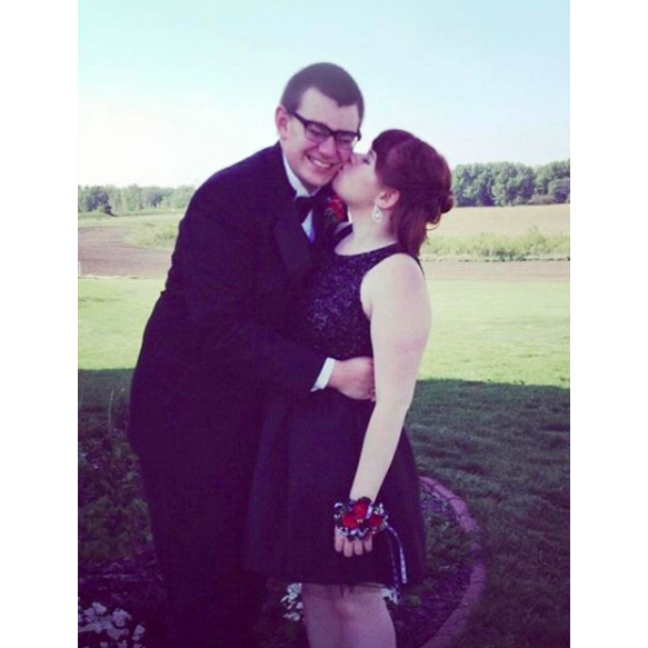 Wes's senior prom.