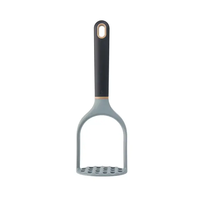 Beautiful Potato Masher with Nylon Head in Black Sesame by Drew Barrymore