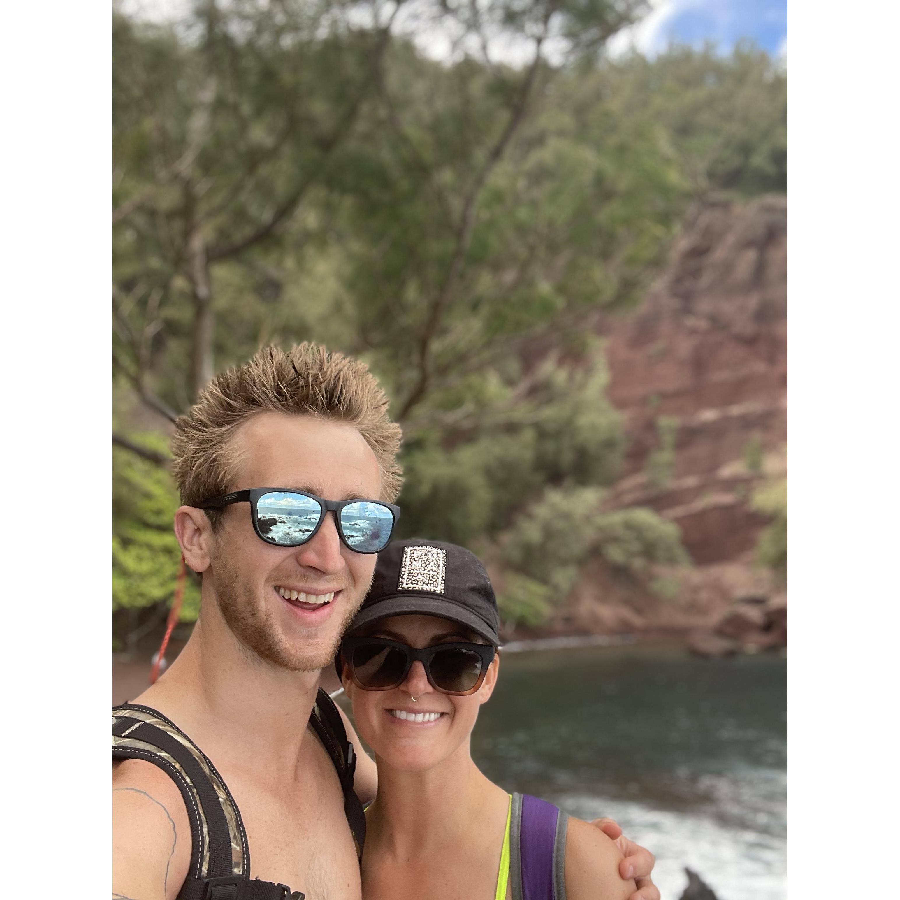 We are always looking for secret beaches like this one in Maui!