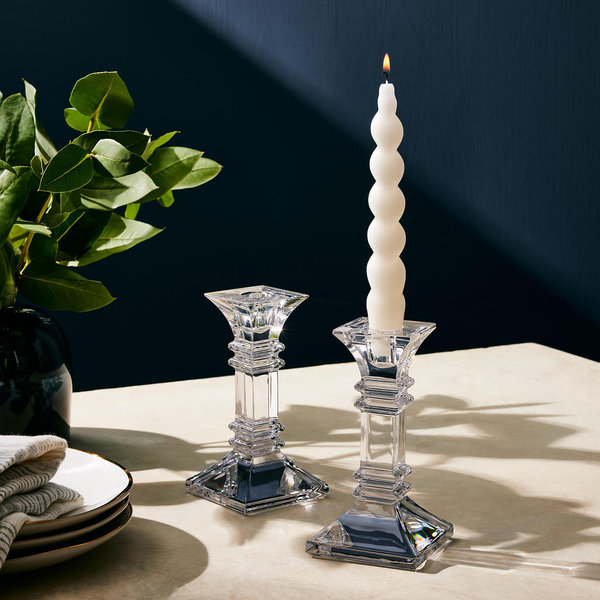 Marquis By Waterford Treviso Kerzenständer – 20,3 Cm Hoch, Kristallklar, In Geschenkverpackung