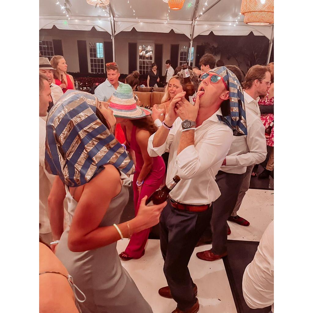 Be ready to see Mr. and Mrs. Tut come out on the dance floor 
