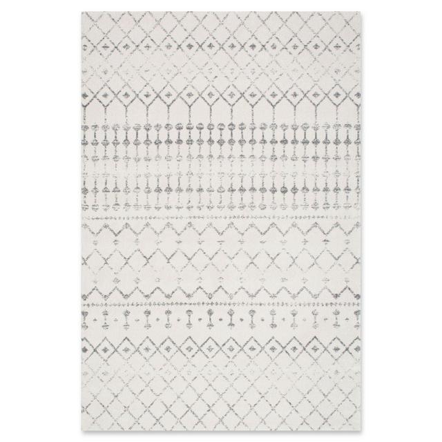 nuLOOM 7'10x 10'10 Bodrum Area Rug in Grey