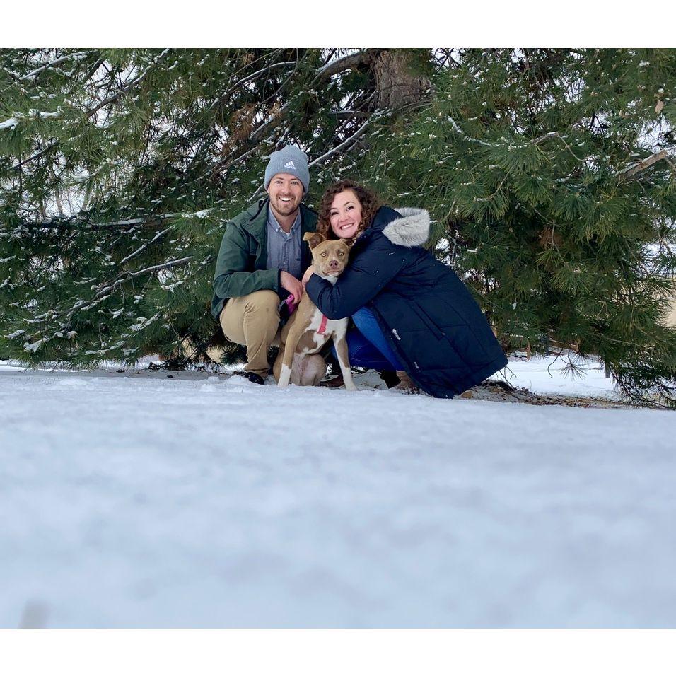 Family photo in Fort Collins, December of 2020.
