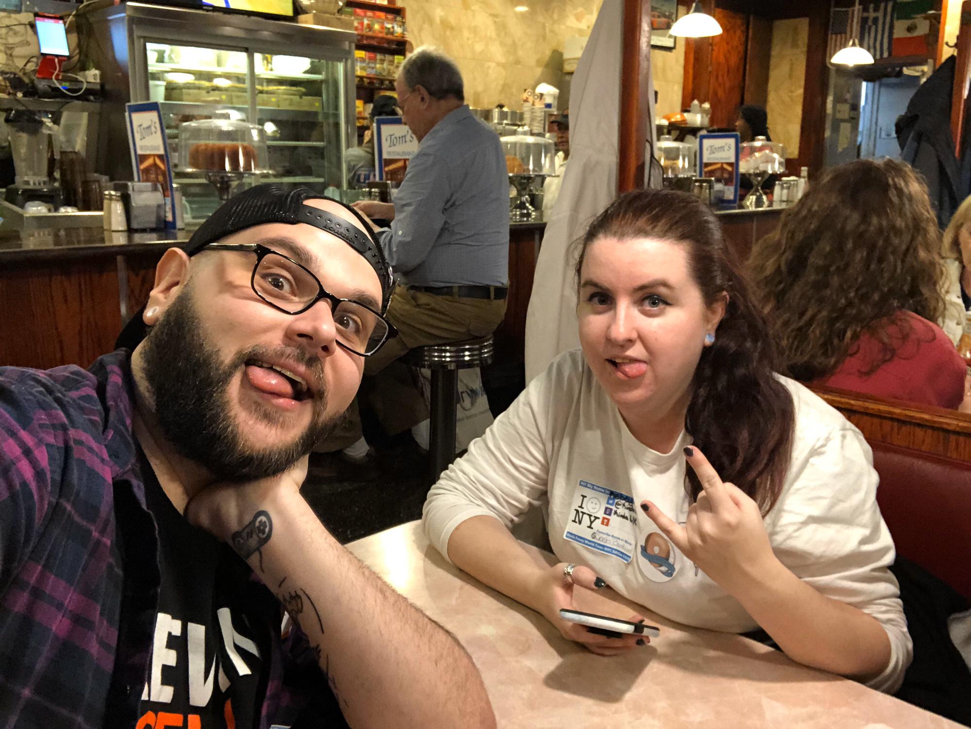 Seinfeld Diner post Kinda Funny World Tour, April 2019