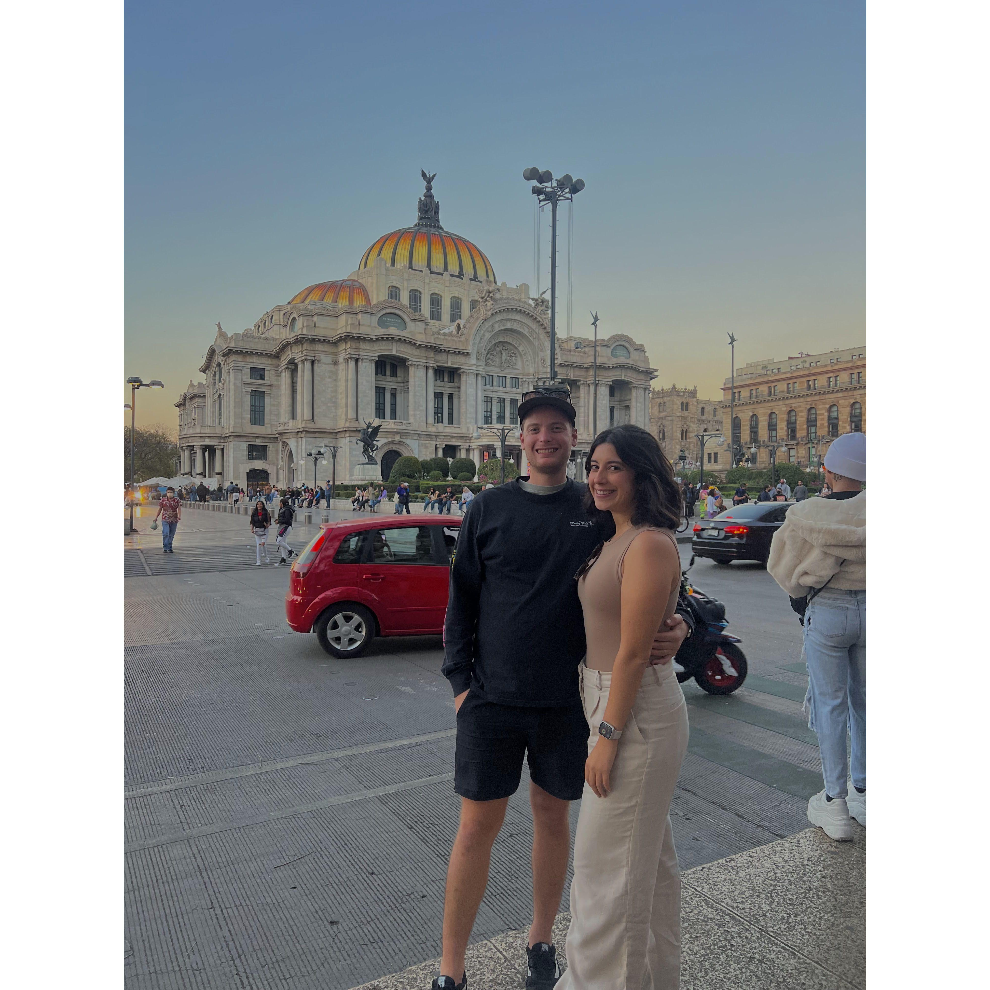 02/24: Our first time in Mexico City Together.