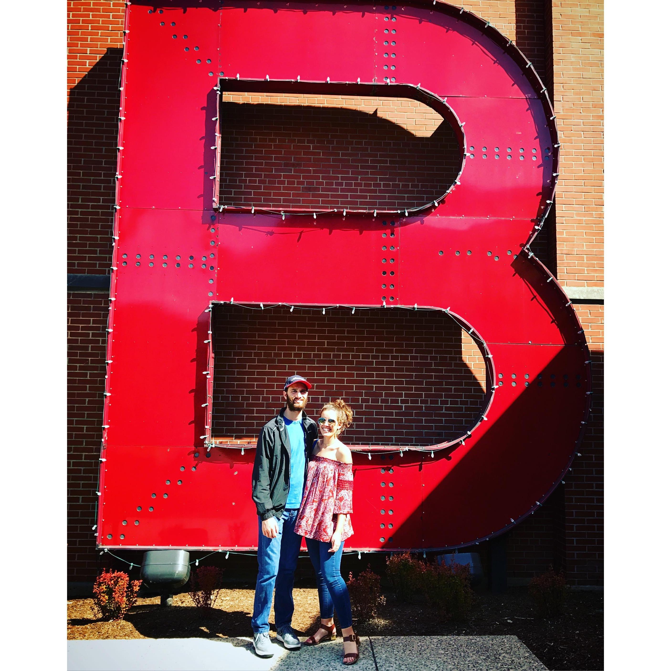 April 2017 - while visiting Katie and Jared in Springfield, MO, we took a day trip to St. Louis, MO and went to the Anheuser Busch Factory to enjoy some beer and good times