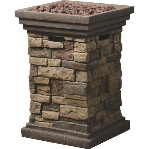 Bond Bond Signature 19.5-in W 40000-BTU Brown Composite Fire Column