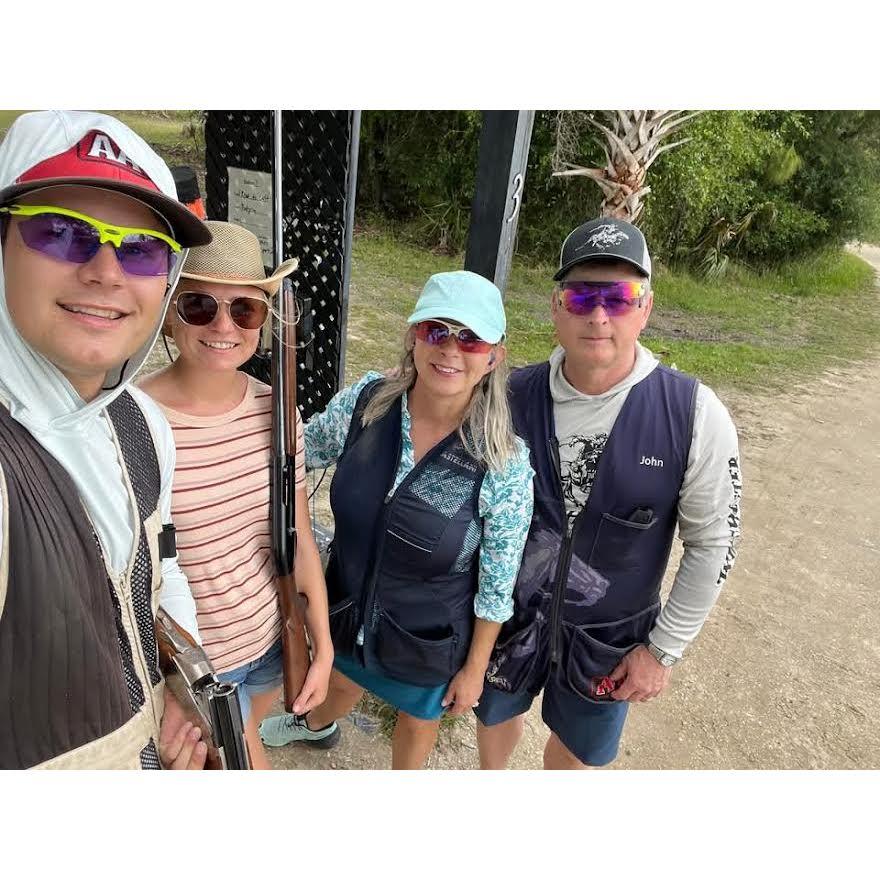 Clay shooting with the Butlers