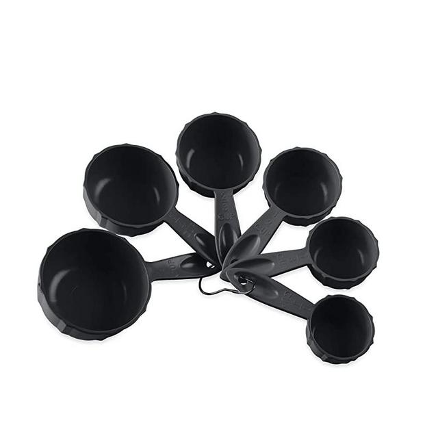 Nordic Ware Cups Bundt Measuring, Set of 6, Storm Grey