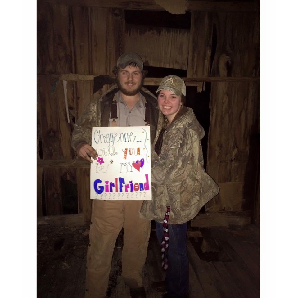 The day he asked me to be his girlfriend. 
3/9/2015