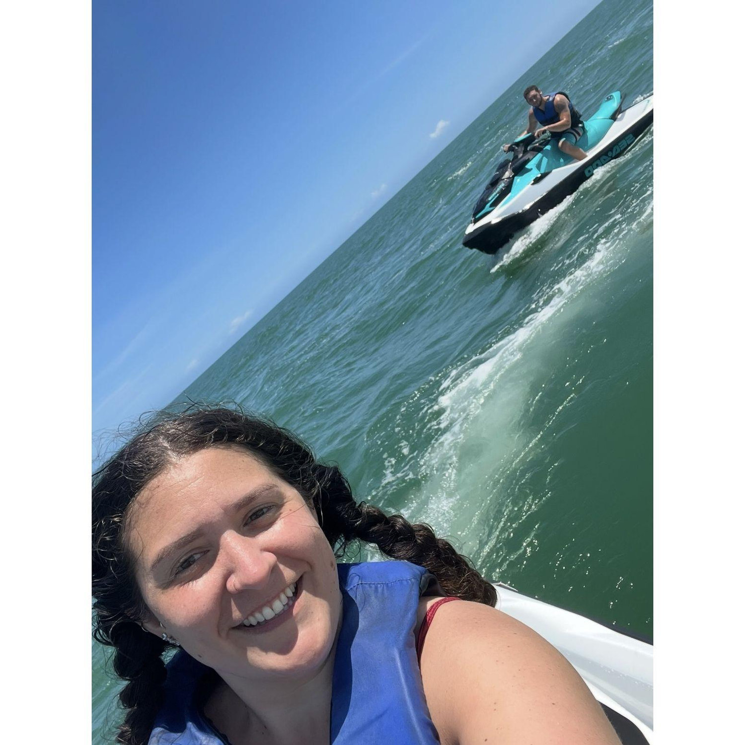 Surprise jet ski day for Zac's 30th Birthday
