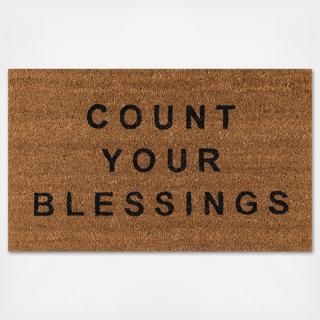 Count Your Blessings Mat