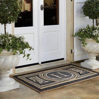 Wingate Monogrammed Door Mat