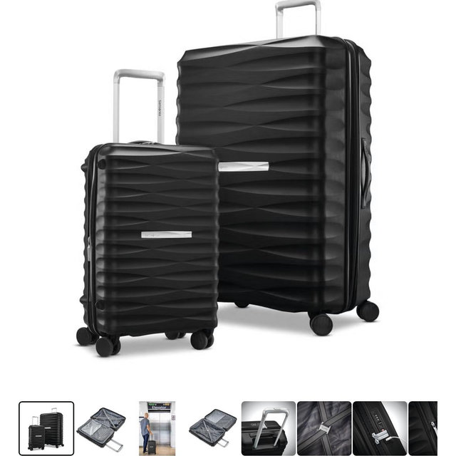Voltage DLX 2 Piece Set (CO/LG) | Luggage Set | Samsonite