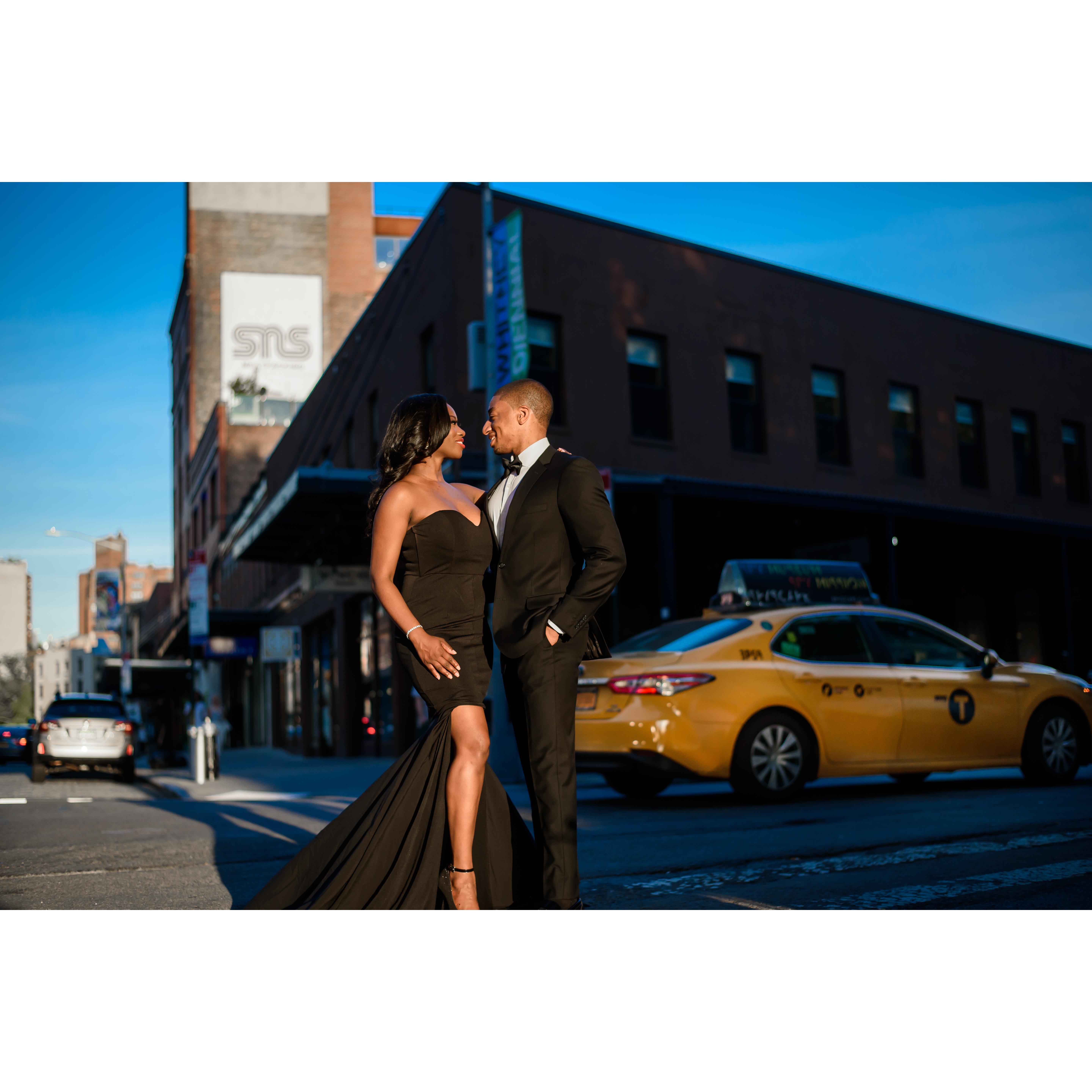 Our engagement picture in the Meatpacking District!