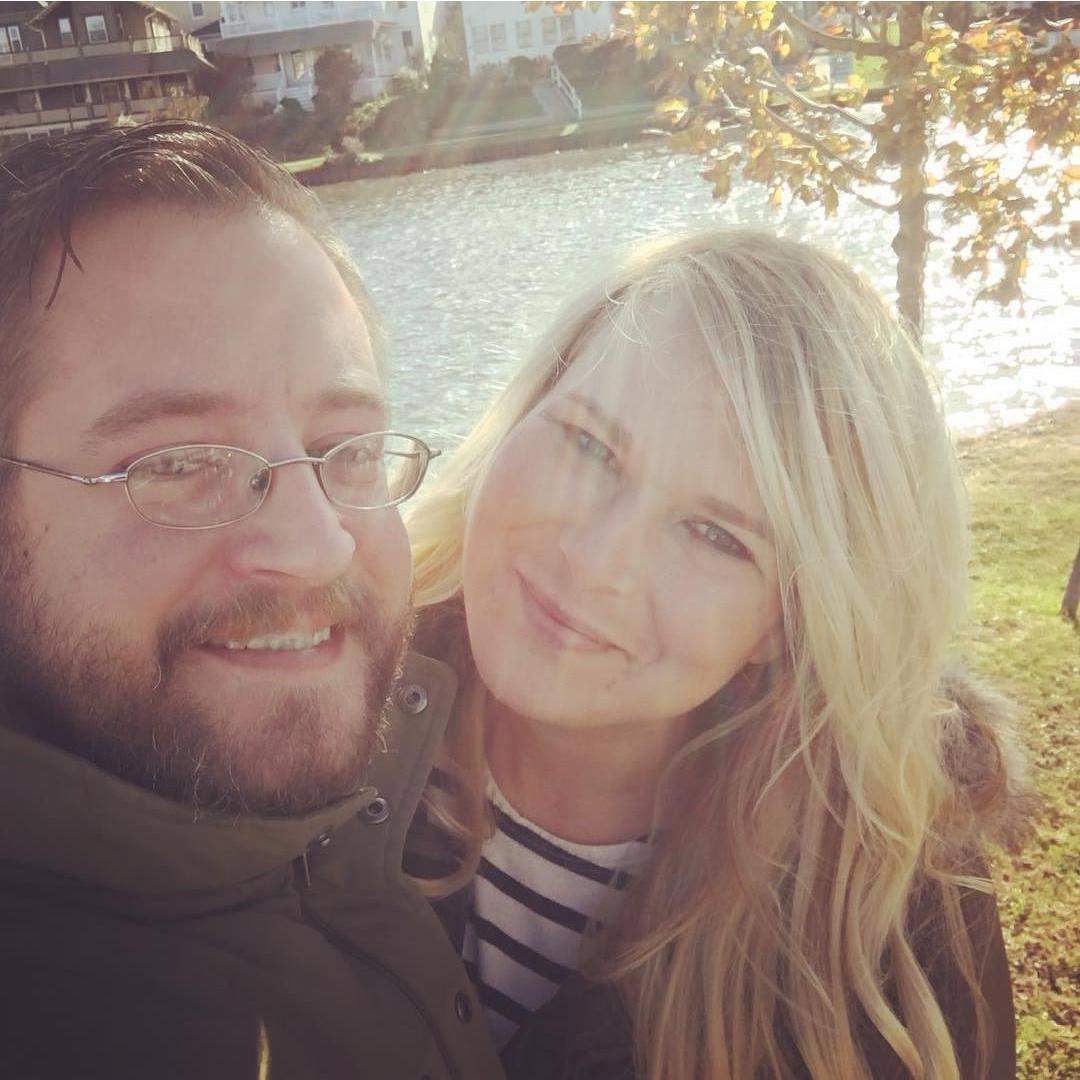 We snapped this selfie while enjoying a sunny Sunday in Ryan's home state of New Jersey.