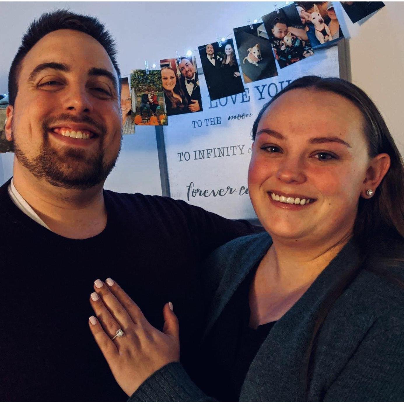 She said YES!