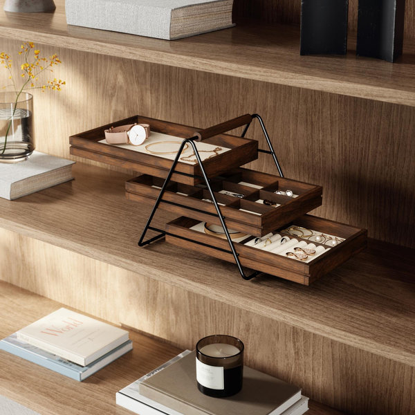 Umbra, Terrace 3-Tier Jewelry Tray | Zola