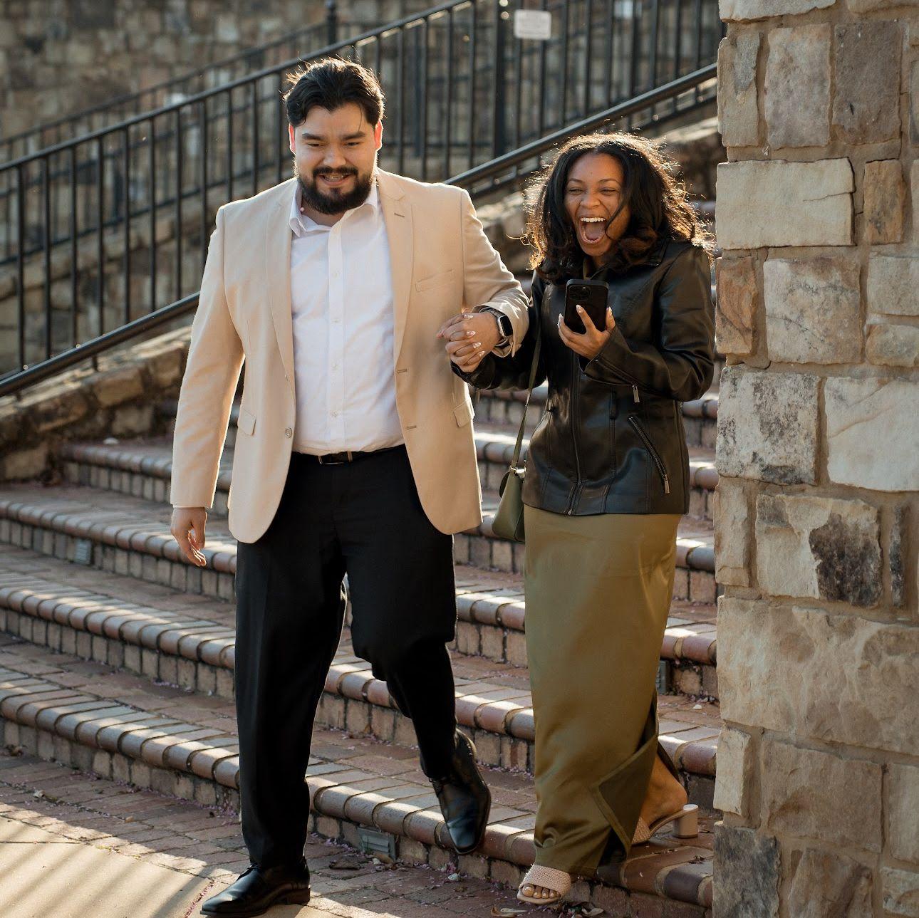 Every step with you just feels right.