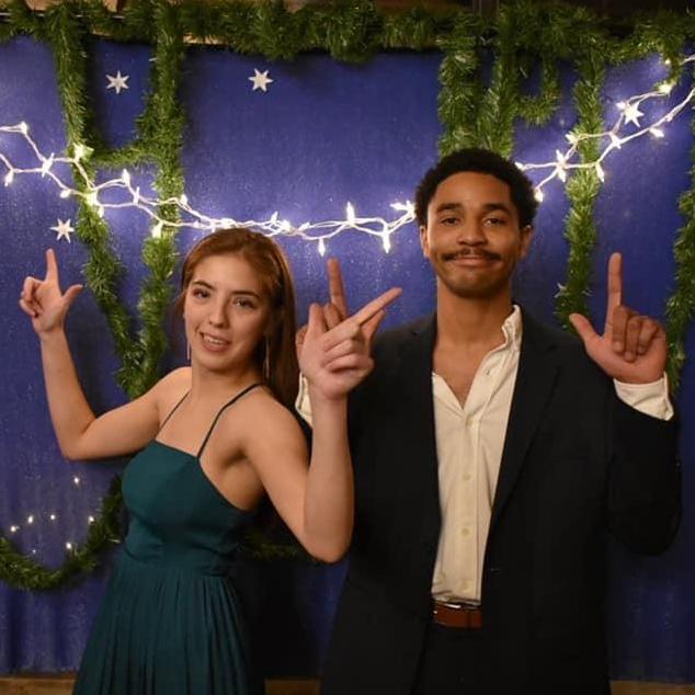 Wreckin' 'em at yet another formal. We clean up well, what can we say.