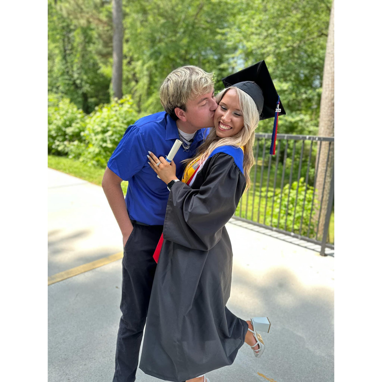 Mindy's UWG Graduation, 2023.