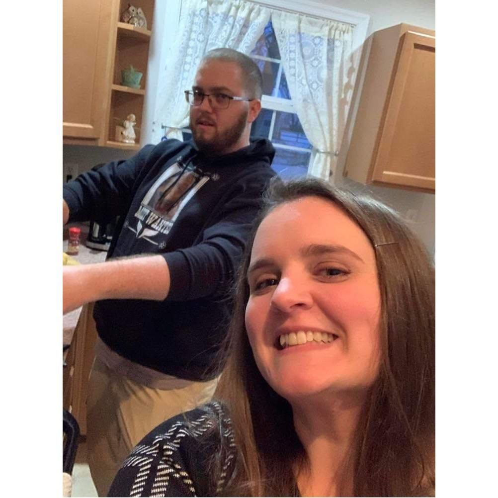 Early in the relationship, Matt traveled down to Chestertown to cook Heather some zuppa toscana soup. Matt is a well-known soup fiend.