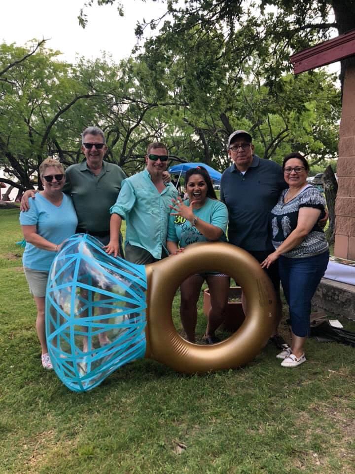 What is more beautiful than two families coming together? What a beautiful moment to have been able to share with both our parents.