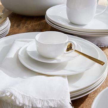 Rim Bone China Mugs (Set of 4)