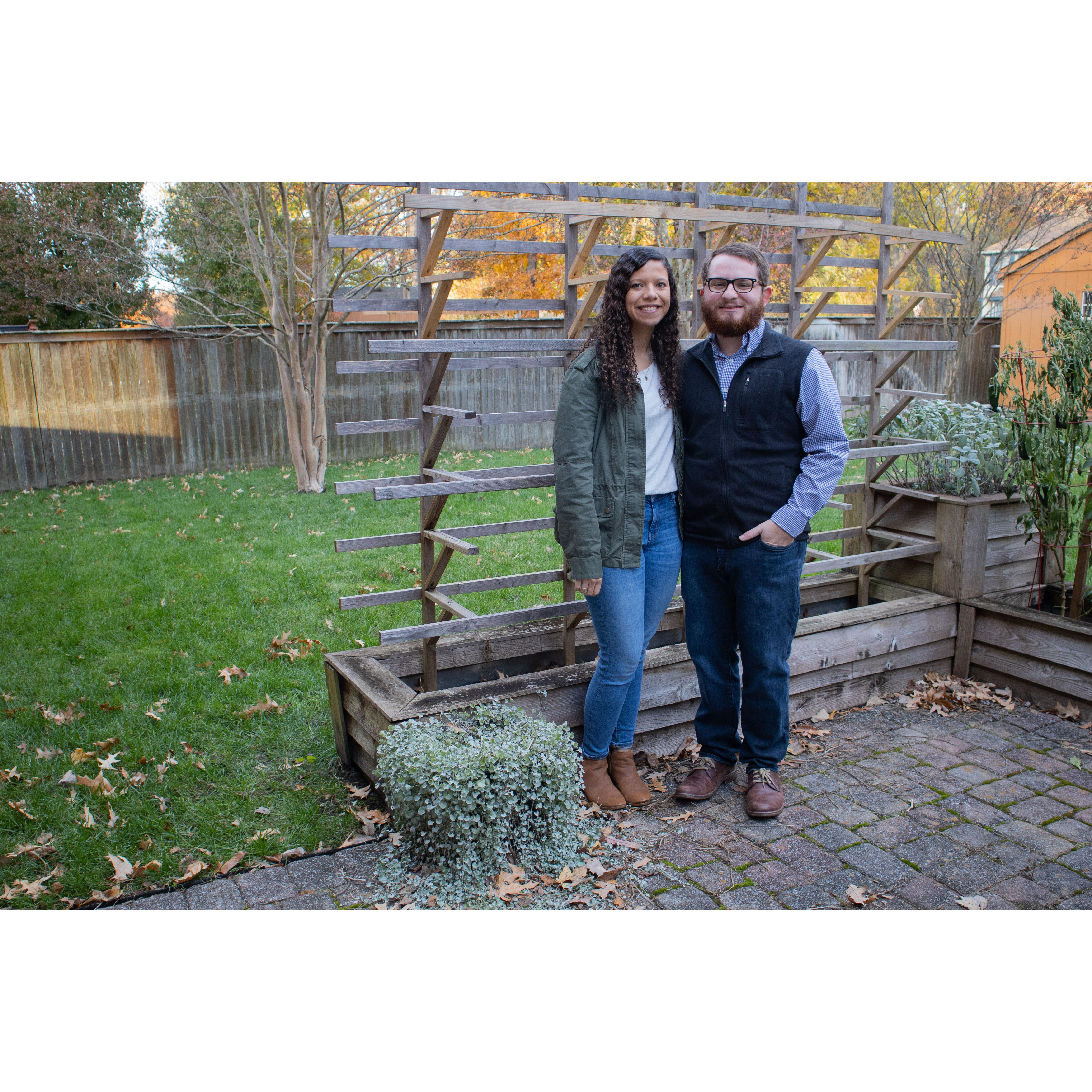 Some backyard pics in Chesapeake