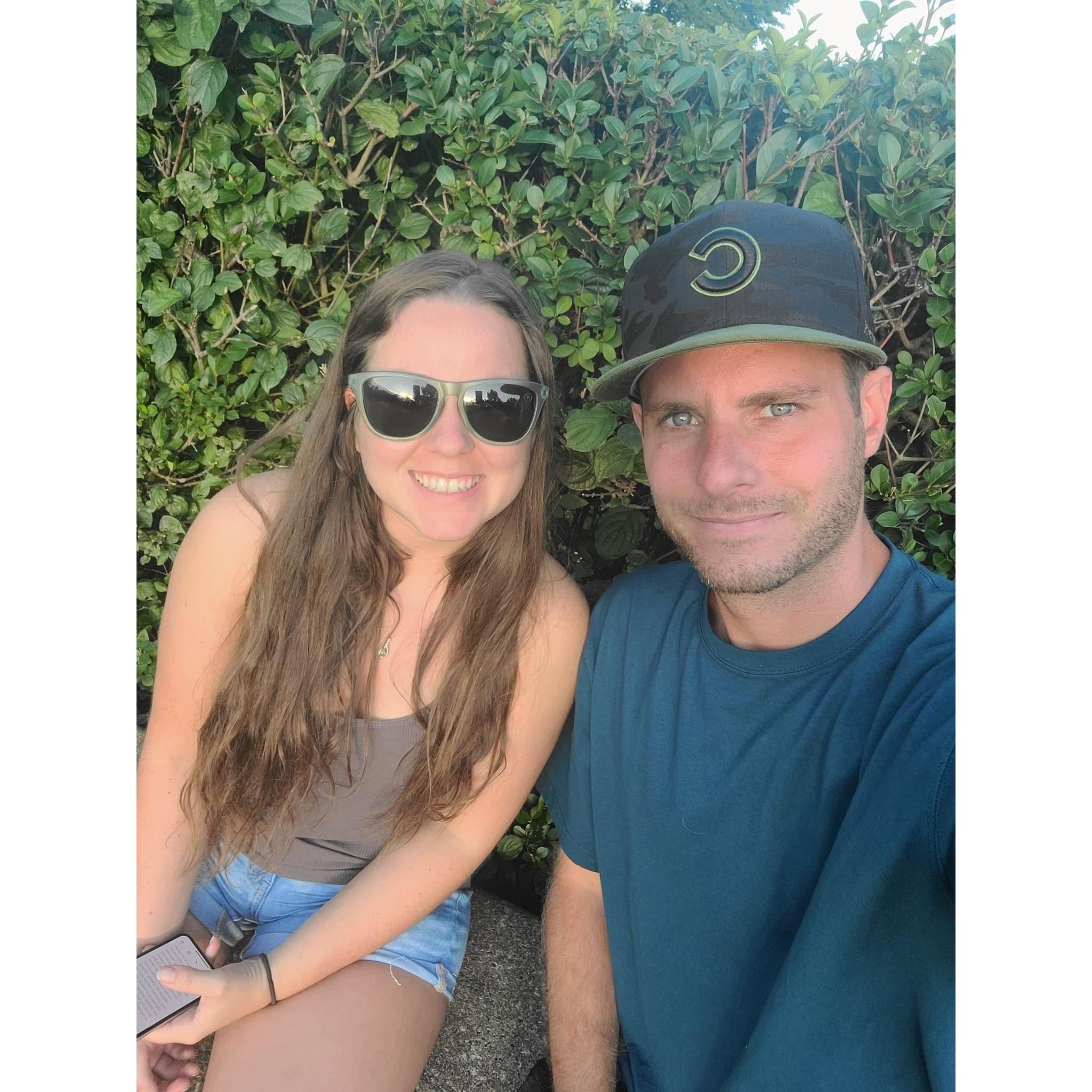 On one of the best birthday trips of all time, planned by my sweet man
