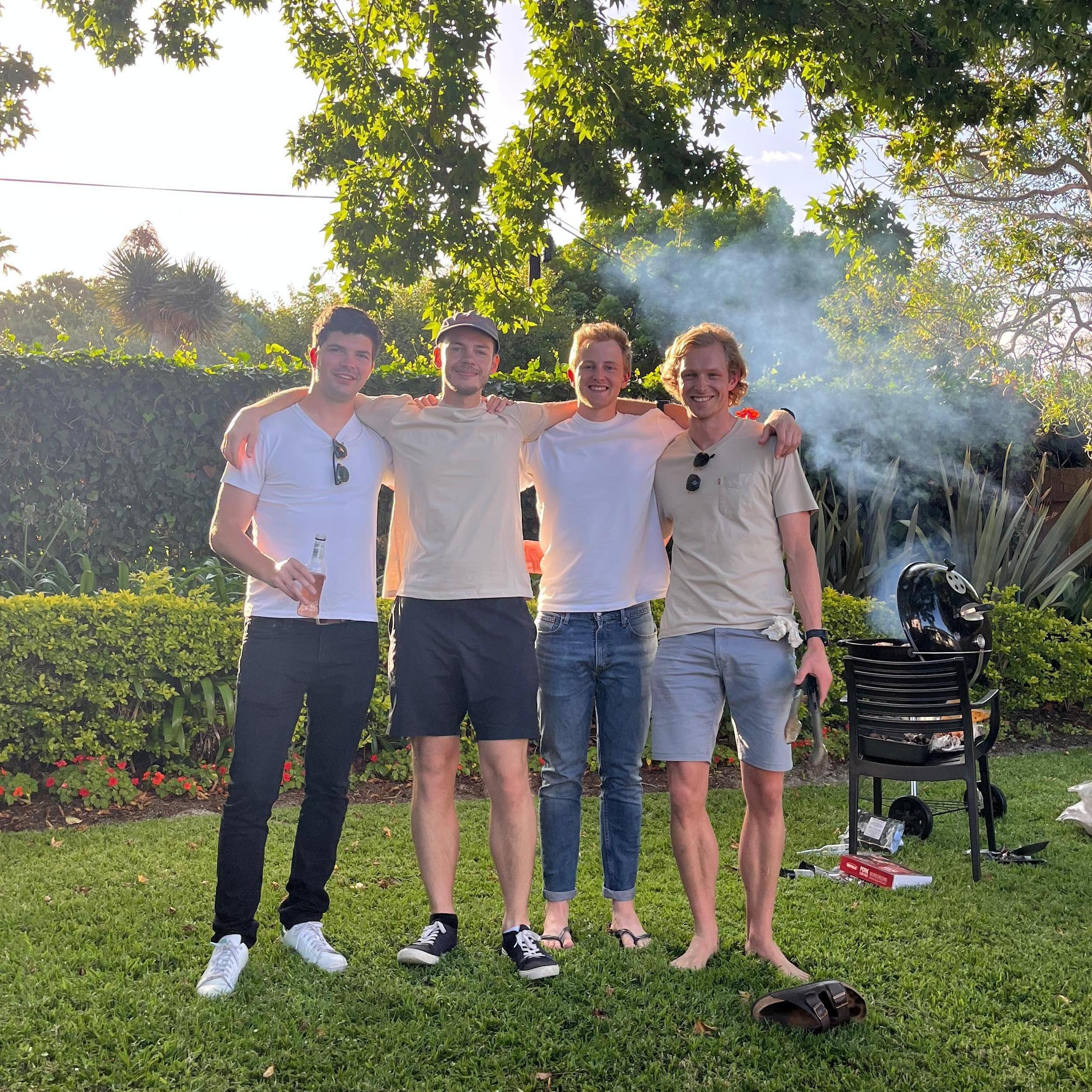 Ben S, Richie, Calum & Ben W