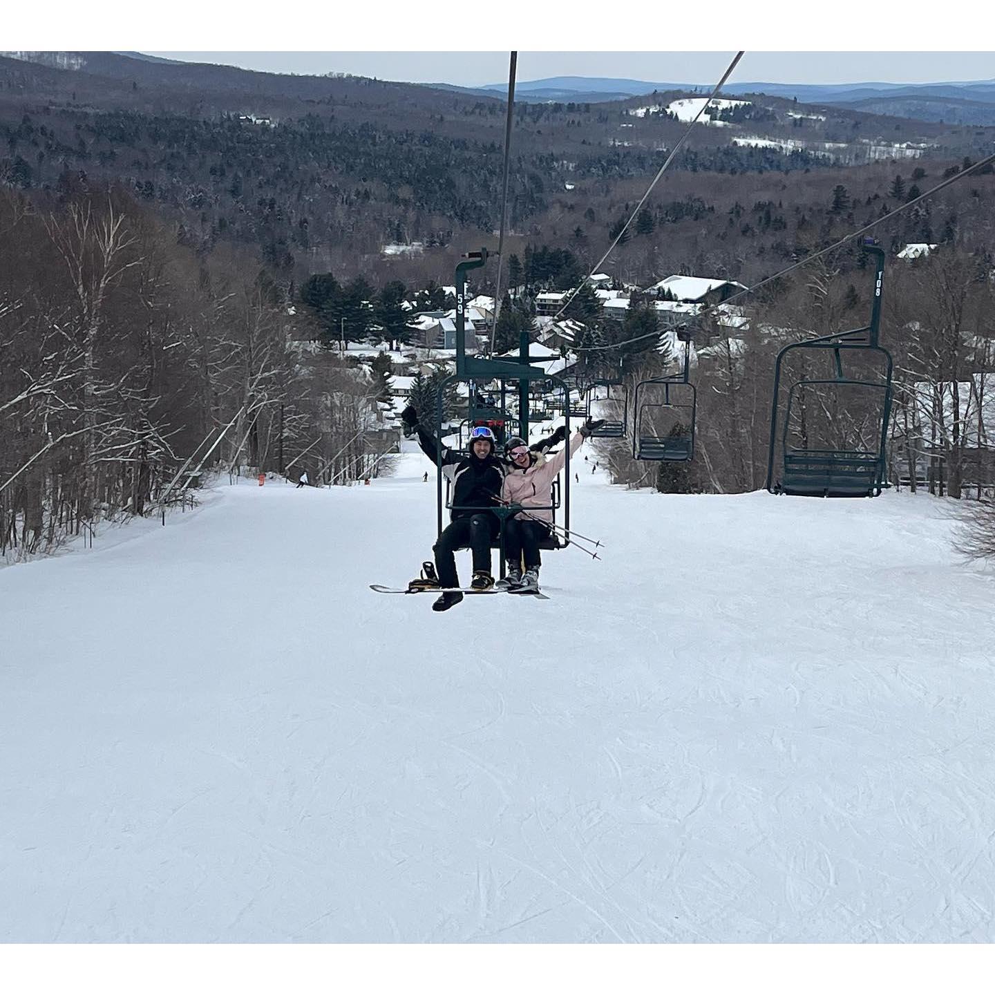 Fresh powder!