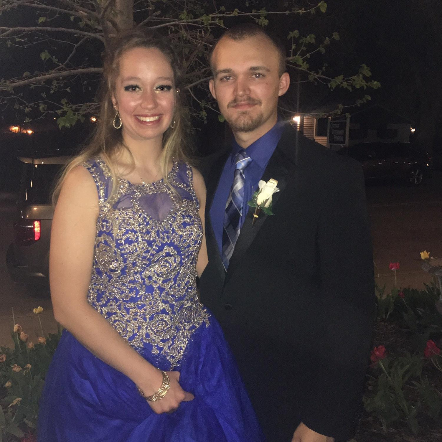 First photo ever taken - 2017 at Haley’s senior prom, the rest was history !