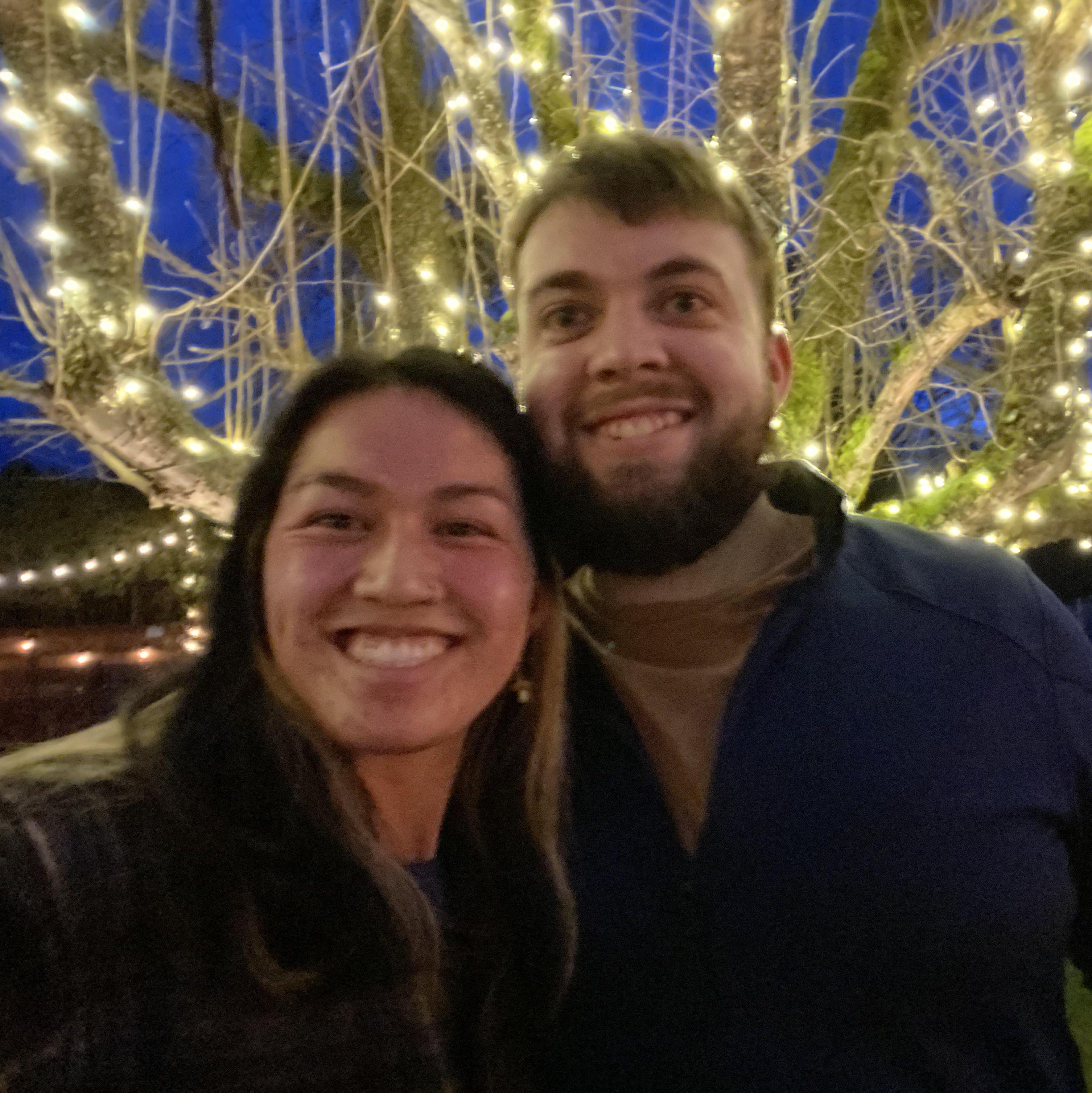 To celebrate, they went to Mill Haus Cider Co. for good food & brew.