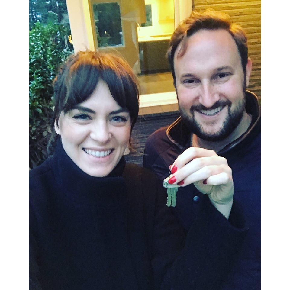 Keys to our first house!