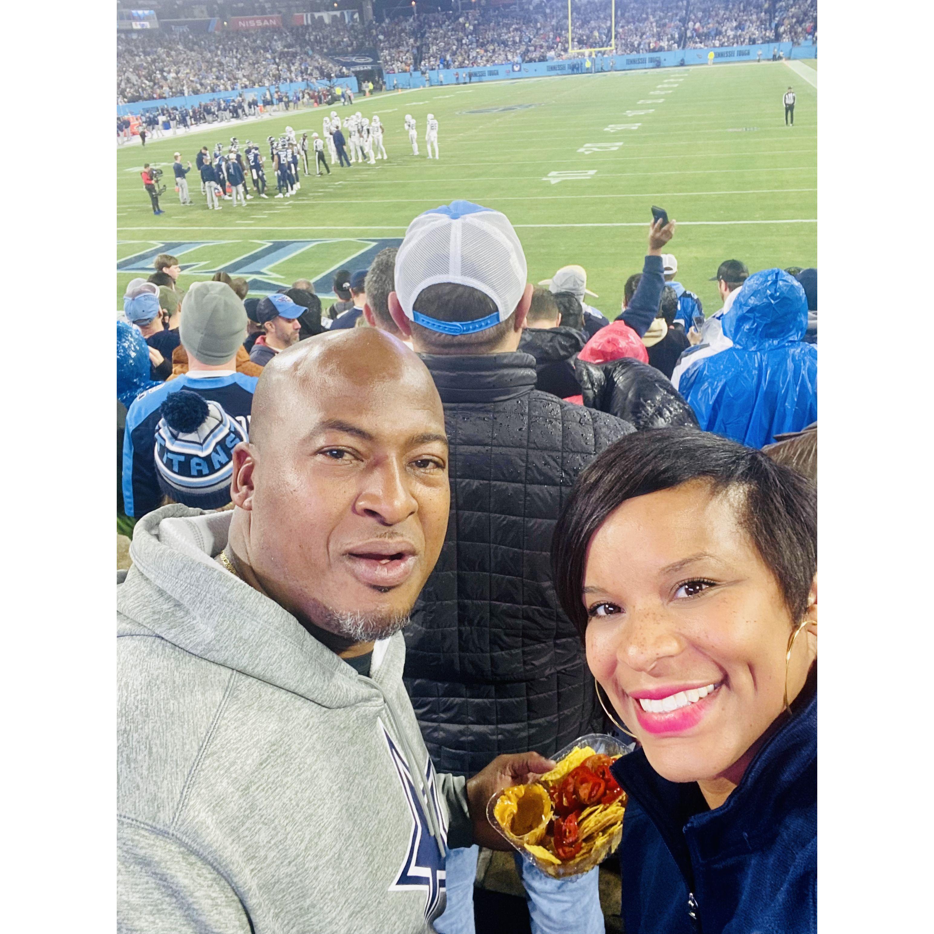 Great seats for the Birthday Guy!